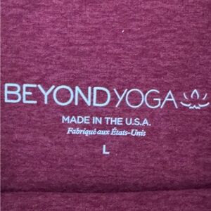 Beyond Yoga Spacedye Burgundy Shorts